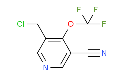 3-(Chloromethyl)-5-cyano-4-(trifluoromethoxy)pyridine