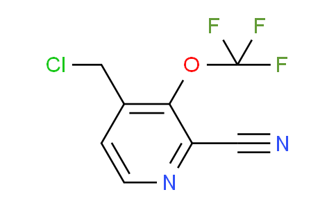 4-(Chloromethyl)-2-cyano-3-(trifluoromethoxy)pyridine