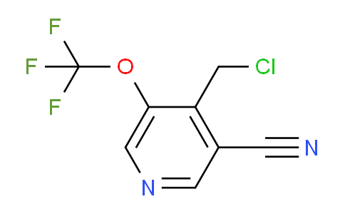 4-(Chloromethyl)-3-cyano-5-(trifluoromethoxy)pyridine
