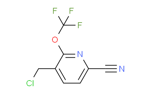 3-(Chloromethyl)-6-cyano-2-(trifluoromethoxy)pyridine