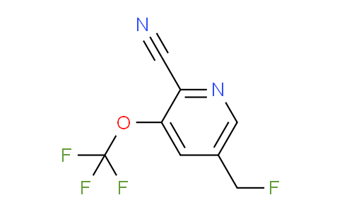 AM98785 | 1361808-11-8 | 2-Cyano-5-(fluoromethyl)-3-(trifluoromethoxy)pyridine