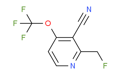 AM98788 | 1361790-45-5 | 3-Cyano-2-(fluoromethyl)-4-(trifluoromethoxy)pyridine