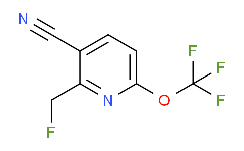 3-Cyano-2-(fluoromethyl)-6-(trifluoromethoxy)pyridine