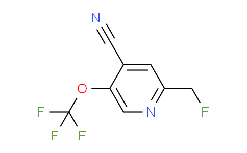 AM98795 | 1361774-09-5 | 4-Cyano-2-(fluoromethyl)-5-(trifluoromethoxy)pyridine