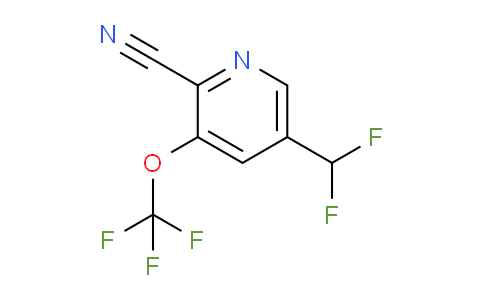 AM98798 | 1361789-89-0 | 2-Cyano-5-(difluoromethyl)-3-(trifluoromethoxy)pyridine