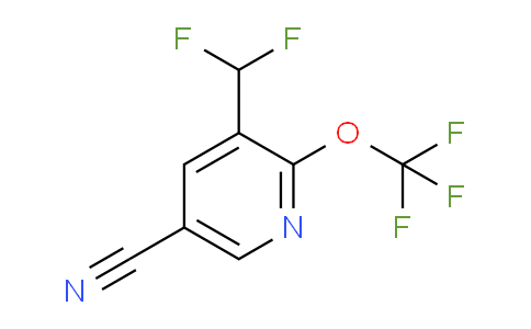 AM98804 | 1361740-55-7 | 5-Cyano-3-(difluoromethyl)-2-(trifluoromethoxy)pyridine