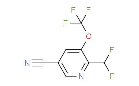 AM98806 | 1361905-90-9 | 5-Cyano-2-(difluoromethyl)-3-(trifluoromethoxy)pyridine
