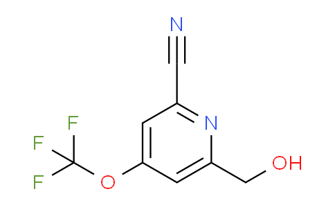 2-Cyano-4-(trifluoromethoxy)pyridine-6-methanol