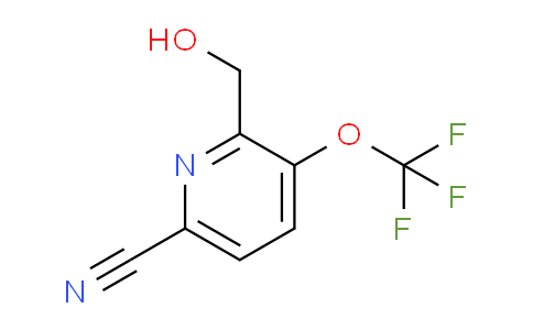 6-Cyano-3-(trifluoromethoxy)pyridine-2-methanol