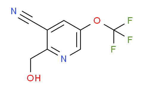 3-Cyano-5-(trifluoromethoxy)pyridine-2-methanol