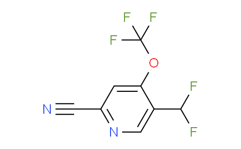 AM98821 | 1361923-62-7 | 2-Cyano-5-(difluoromethyl)-4-(trifluoromethoxy)pyridine
