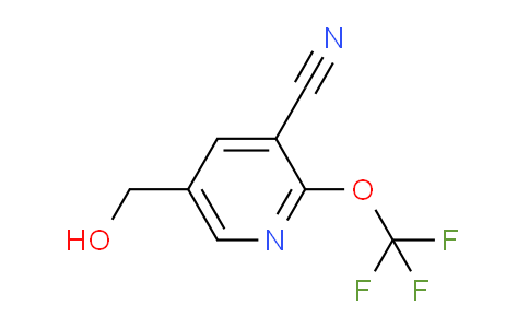 3-Cyano-2-(trifluoromethoxy)pyridine-5-methanol