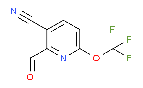 3-Cyano-6-(trifluoromethoxy)pyridine-2-carboxaldehyde