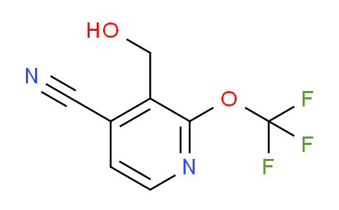 4-Cyano-2-(trifluoromethoxy)pyridine-3-methanol