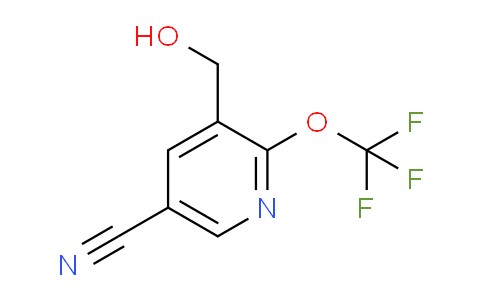 5-Cyano-2-(trifluoromethoxy)pyridine-3-methanol