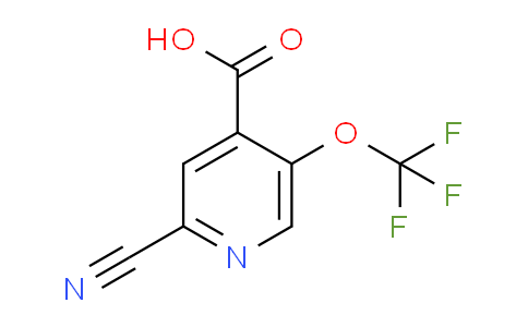 2-Cyano-5-(trifluoromethoxy)pyridine-4-carboxylic acid