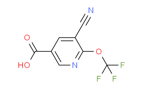 3-Cyano-2-(trifluoromethoxy)pyridine-5-carboxylic acid