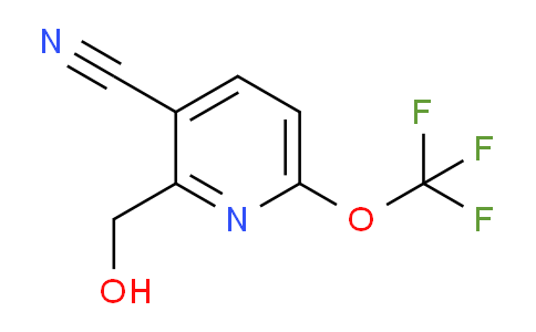 3-Cyano-6-(trifluoromethoxy)pyridine-2-methanol