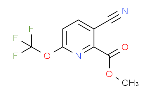 Methyl 3-cyano-6-(trifluoromethoxy)pyridine-2-carboxylate