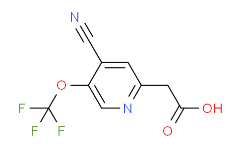 4-Cyano-5-(trifluoromethoxy)pyridine-2-acetic acid