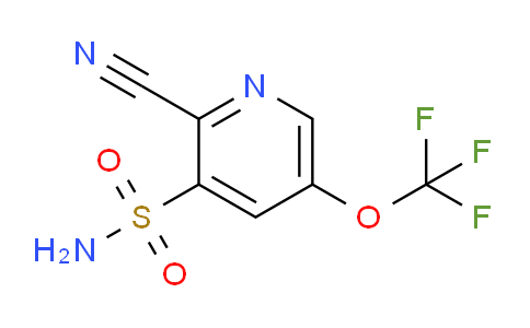 2-Cyano-5-(trifluoromethoxy)pyridine-3-sulfonamide