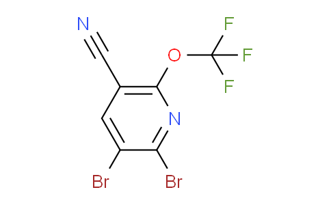 5-Cyano-2,3-dibromo-6-(trifluoromethoxy)pyridine