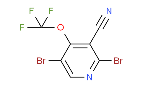 3-Cyano-2,5-dibromo-4-(trifluoromethoxy)pyridine