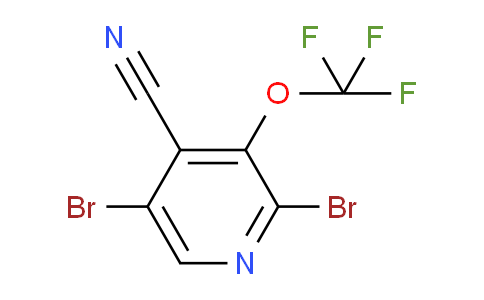 4-Cyano-2,5-dibromo-3-(trifluoromethoxy)pyridine