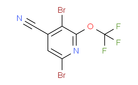 4-Cyano-3,6-dibromo-2-(trifluoromethoxy)pyridine