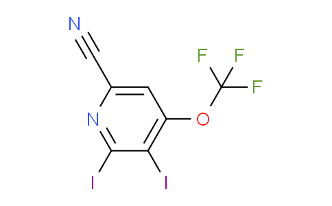 AM99105 | 1804564-95-1 | 6-Cyano-2,3-diiodo-4-(trifluoromethoxy)pyridine