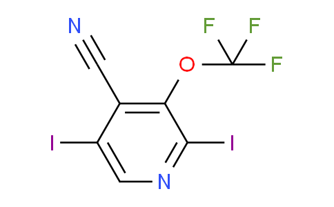 AM99110 | 1804608-52-3 | 4-Cyano-2,5-diiodo-3-(trifluoromethoxy)pyridine