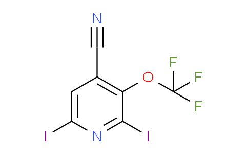 4-Cyano-2,6-diiodo-3-(trifluoromethoxy)pyridine