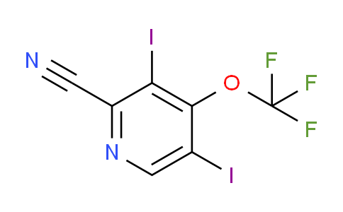 2-Cyano-3,5-diiodo-4-(trifluoromethoxy)pyridine