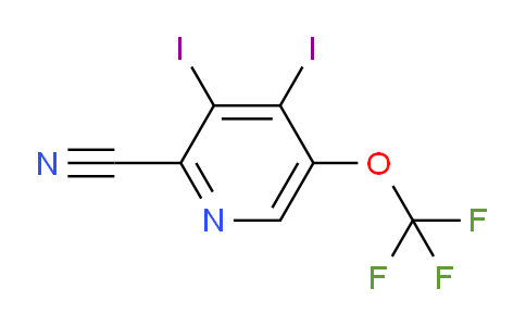 AM99138 | 1804608-55-6 | 2-Cyano-3,4-diiodo-5-(trifluoromethoxy)pyridine