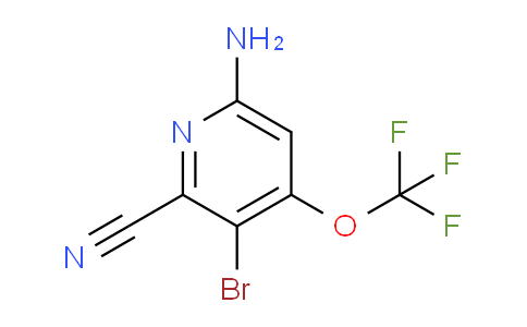 6-Amino-3-bromo-2-cyano-4-(trifluoromethoxy)pyridine