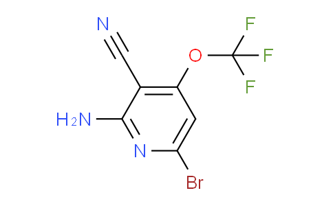 2-Amino-6-bromo-3-cyano-4-(trifluoromethoxy)pyridine