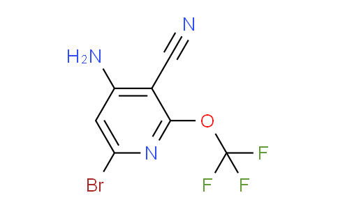 AM99180 | 1806179-73-6 | 4-Amino-6-bromo-3-cyano-2-(trifluoromethoxy)pyridine