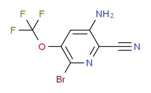 AM99189 | 1804586-50-2 | 3-Amino-6-bromo-2-cyano-5-(trifluoromethoxy)pyridine