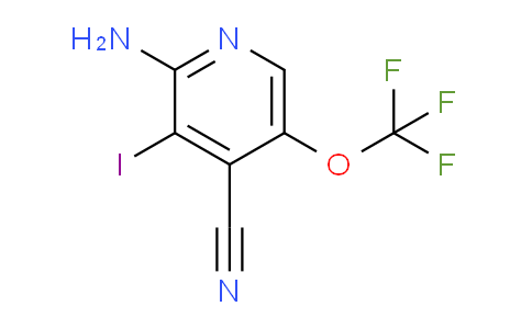 2-Amino-4-cyano-3-iodo-5-(trifluoromethoxy)pyridine