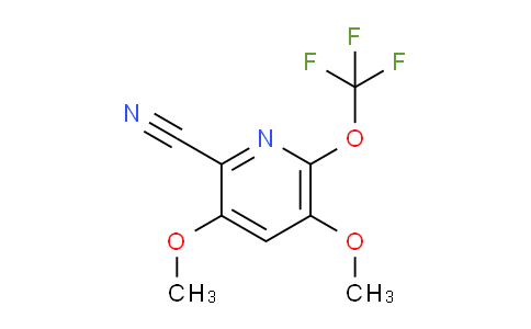 AM99255 | 1804572-27-7 | 2-Cyano-3,5-dimethoxy-6-(trifluoromethoxy)pyridine