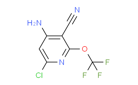 4-Amino-6-chloro-3-cyano-2-(trifluoromethoxy)pyridine