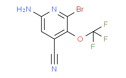 6-Amino-2-bromo-4-cyano-3-(trifluoromethoxy)pyridine