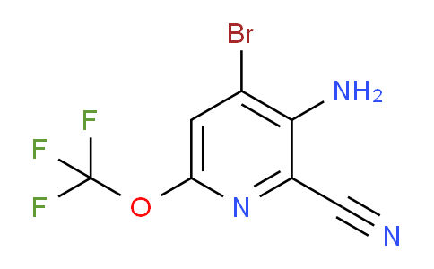 AM99277 | 1804586-41-1 | 3-Amino-4-bromo-2-cyano-6-(trifluoromethoxy)pyridine