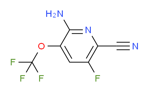 2-Amino-6-cyano-5-fluoro-3-(trifluoromethoxy)pyridine