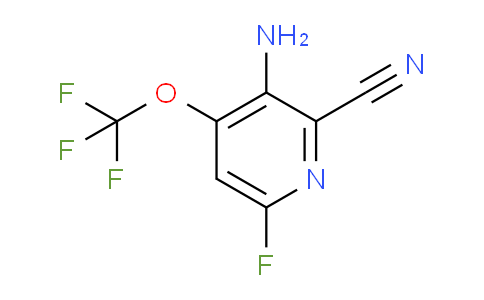 3-Amino-2-cyano-6-fluoro-4-(trifluoromethoxy)pyridine