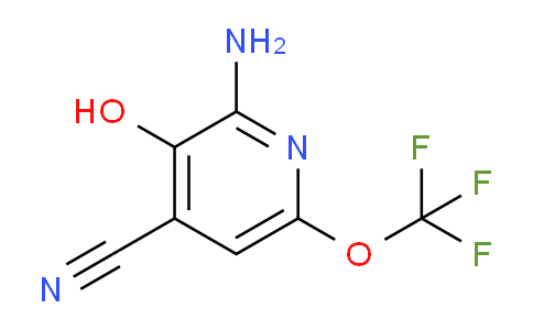2-Amino-4-cyano-3-hydroxy-6-(trifluoromethoxy)pyridine