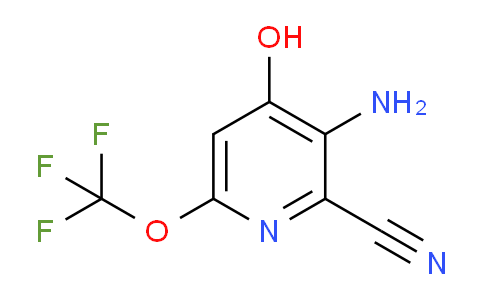 3-Amino-2-cyano-4-hydroxy-6-(trifluoromethoxy)pyridine
