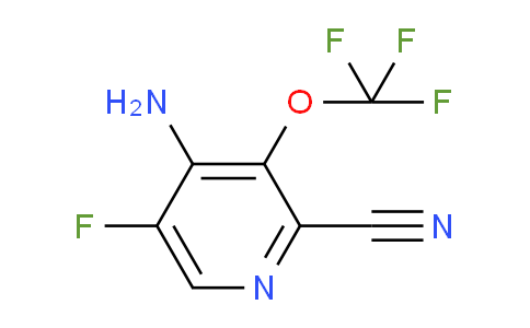 4-Amino-2-cyano-5-fluoro-3-(trifluoromethoxy)pyridine