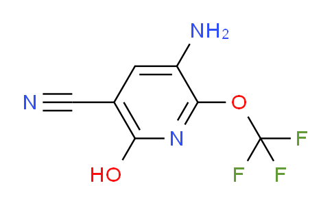 3-Amino-5-cyano-6-hydroxy-2-(trifluoromethoxy)pyridine