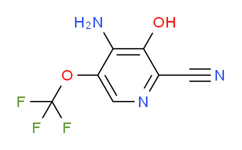 4-Amino-2-cyano-3-hydroxy-5-(trifluoromethoxy)pyridine